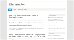 Desktop Screenshot of fbloggs.com